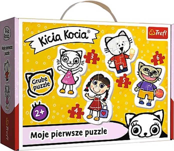 Kicia Kocia - Moje Pierwsze Puzzle 4w1
